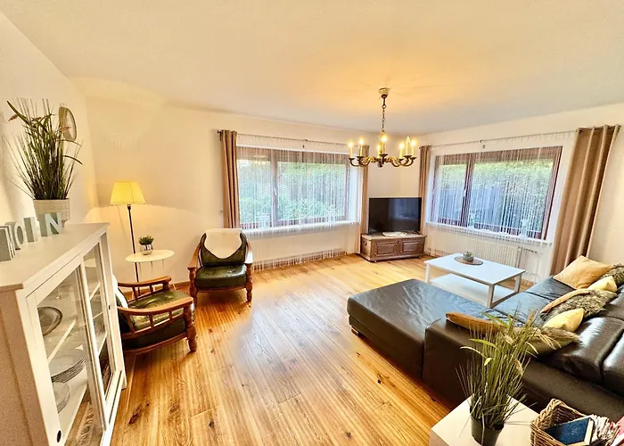Moderne Ferienwohnung Brazil im EG mit eingezäuntem Garten und Terrasse in Südwestlage!