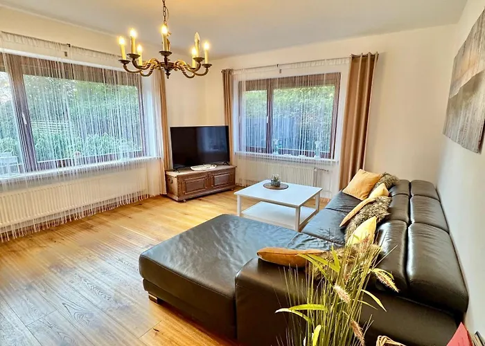 Moderne Ferienwohnung Brazil im EG mit eingezäuntem Garten und Terrasse in Südwestlage!