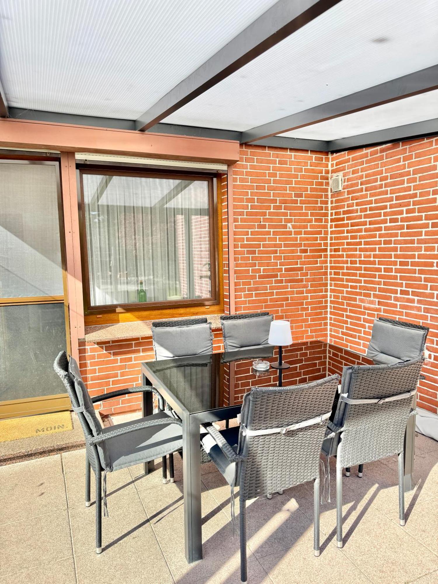 Moderne Ferienwohnung Brazil im EG mit eingezäuntem Garten und Terrasse in Südwestlage!